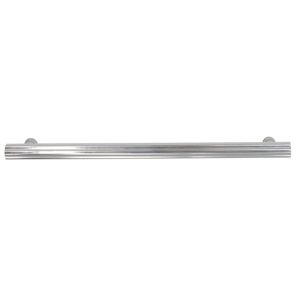 RK International CP 847 PN Cylinder Florian Cabinet Pull in Polished Nickel